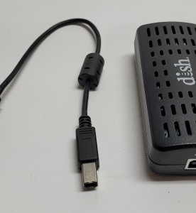 This is a photo of a DISH’s OTA Adapter 2105DJ.